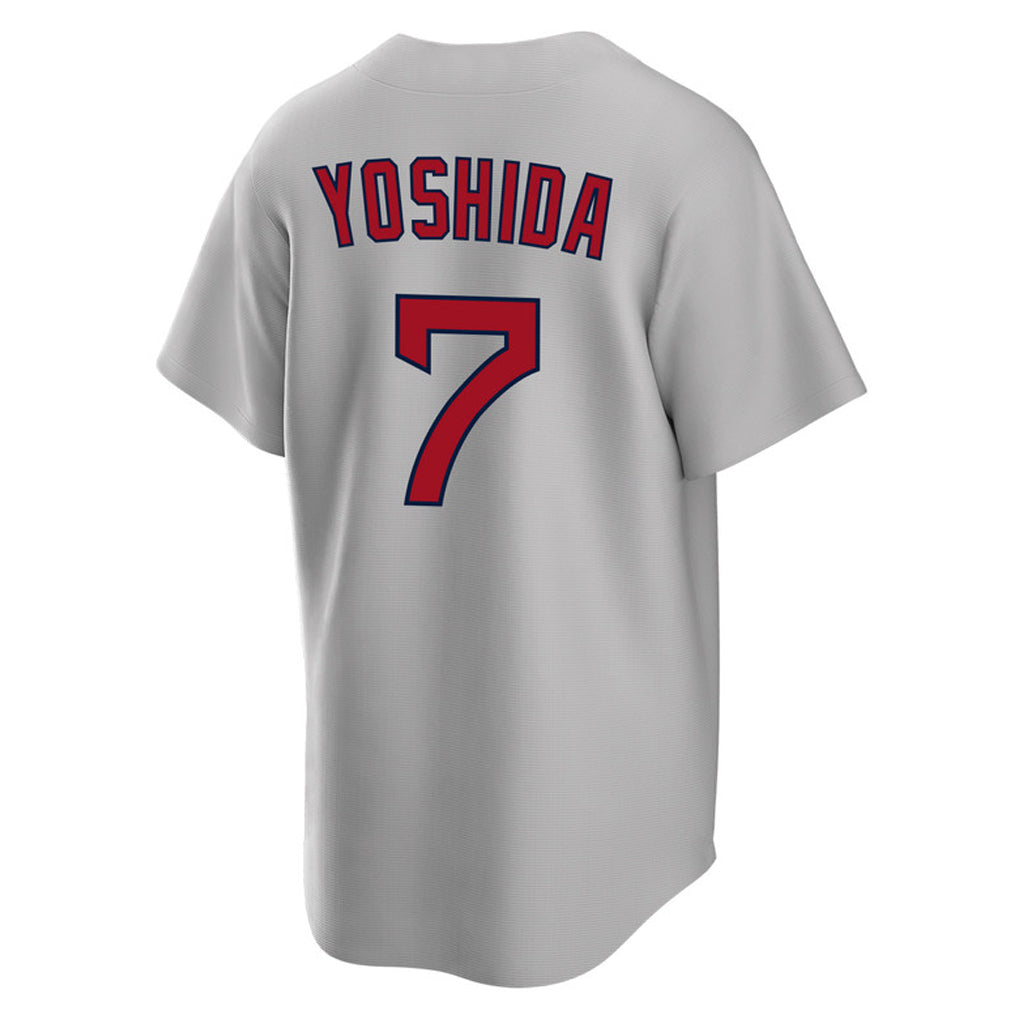 harde B.Red Sox #7 Masataka Yoshida Player Gray Road Home Game Stitched Jerseys