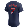 harde B.Red Sox #7 Masataka Yoshida Player Navy Limited Elite Home Game Stitched Jerseys