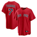 harde B.Red Sox #7 Masataka Yoshida Player Red Home Game Stitched Jersey