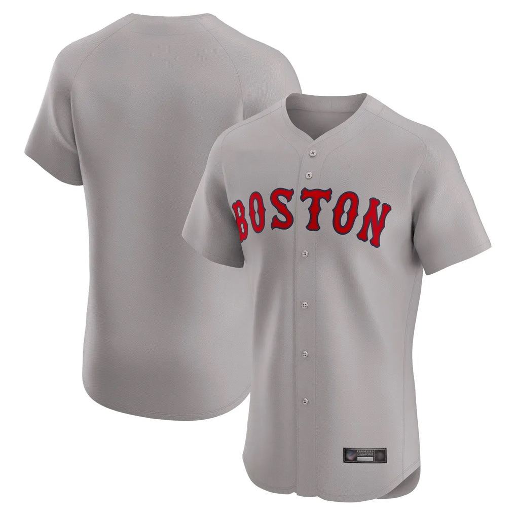 harde B.Red Sox Blank Player Gray Road Limited Elite Home Game Stitched Jerseys