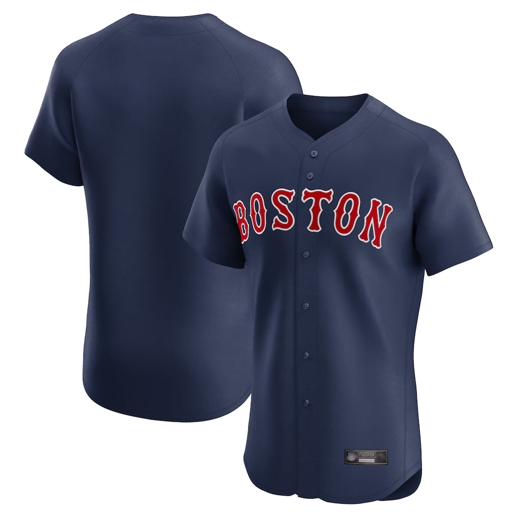 harde B.Red Sox Blank Player Navy Limited Elite Home Game Stitched Jerseys
