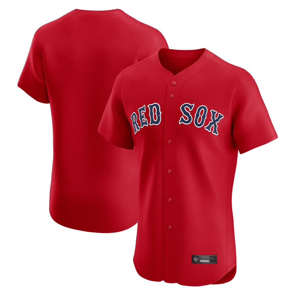 harde B.Red Sox Blank Player Red Limited Elite Home Game Stitched Jerseys