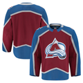 harde C.Avalanche Burgundy Home Authentic Pro Jerseys