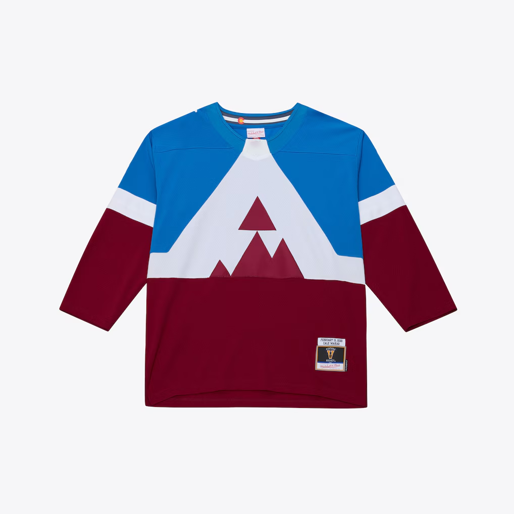 harde C.Avalanche Cale Makar Mitchell & Ness Blue 2020 Power Play Jerseys