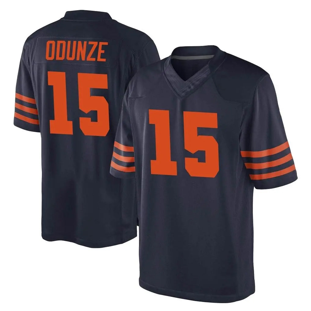 harde C.Bears #15 Rome Odunze Player Navy Blue Alternate Vapor Untouchable Limited Stitched Jerseys
