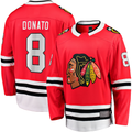 harde C.Blackhawks #8 Ryan Donato Red Home Breakaway Jerseys
