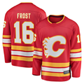 harde C.Flames #16 Morgan Frost Red Home Breakaway Jerseys