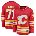 harde C.Flames #71 Simon Nemec Red Home Breakaway Jerseys