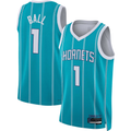 harde C.Hornets #1 LaMelo Ball  Teal Swingman Jerseys - Icon Edition