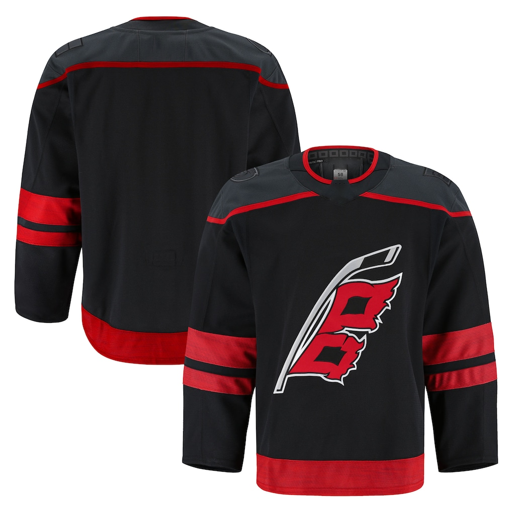 harde C.Hurricanes Black Home Authentic Pro Stitched Jerseys