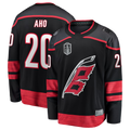 harde C.Hurricanes #26 Sebastian Aho Black 2026 Stanley Cup Final Home Breakaway Stitched Jerseys