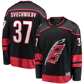harde C.Hurricanes #37 Andrei Svechnikov Black Home Breakaway Stitched Jerseys
