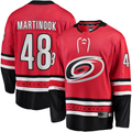 harde C.Hurricanes #48 Jordan Martinook Red Alternate Breakaway Player Stitched Jerseys