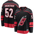 harde C.Hurricanes #52 Pyotr Kochetkov Black Home Premier Breakaway Player Stitched Jerseys