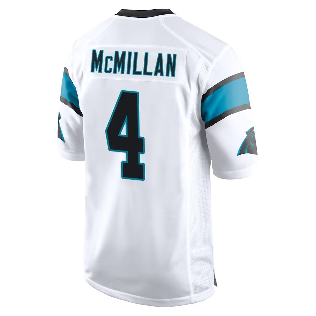 harde C.Panthers #4 Tetairoa McMillan Player White Game Stitched Jerseys