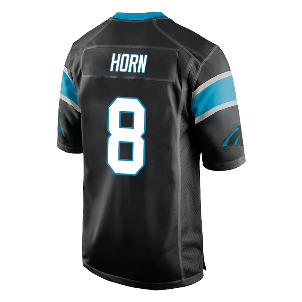 harde C.Panthers #8 Jaycee Horn Player Black Game Stitched Jerseys