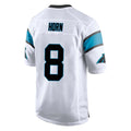 harde C.Panthers #8 Jaycee Horn Player White Game Stitched Jerseys