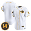 harde C.Reds White-Gold Vapor Premier Limited Home Blank Player Stitched Jerseys