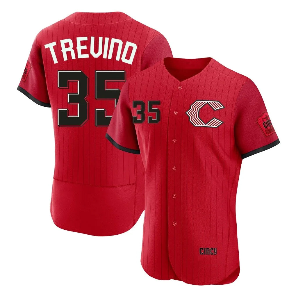 harde C.Reds #35 Jose Trevino Player Red 2026 City Connect Limited Elite Home Stitched Jerseys