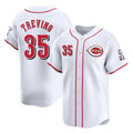 harde C.Reds #35 Jose Trevino Player White Home Limited Stitched Jerseys