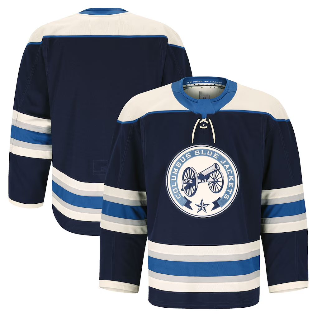 harde CB.Jackets Navy Alternate Authentic Pro Jersey