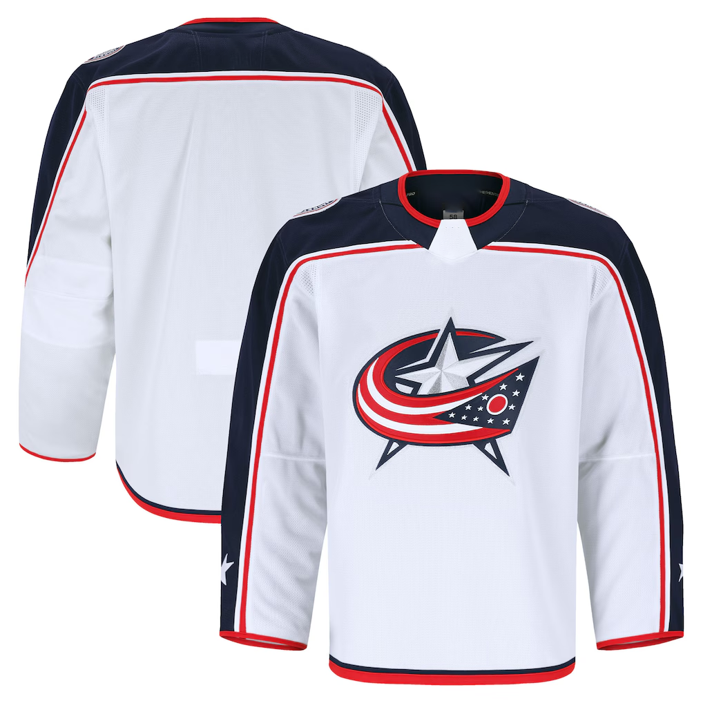 harde CB.Jackets White Away Authentic Pro Jersey