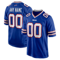 harde Custom B.Bills Royal Royal Game Stitched Jerseys