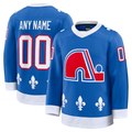 harde Custom C.Avalanche Blue Alternate Heritage Premium Jerseys