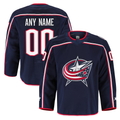 harde Custom CB.Jackets Navy Home Authentic Pro Jersey