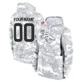 harde Custom D.Broncos Arctic Camo Salute to Service Hoodies Limited Any Name & Numbers Stitched Jerseys