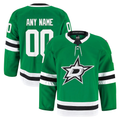 harde Custom D.Stars Kelly Green Home Authentic Pro Jerseys