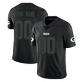harde Custom GB.Packers Black Impact Limited Home Game Any Name & Numbers Stitched Jerseys
