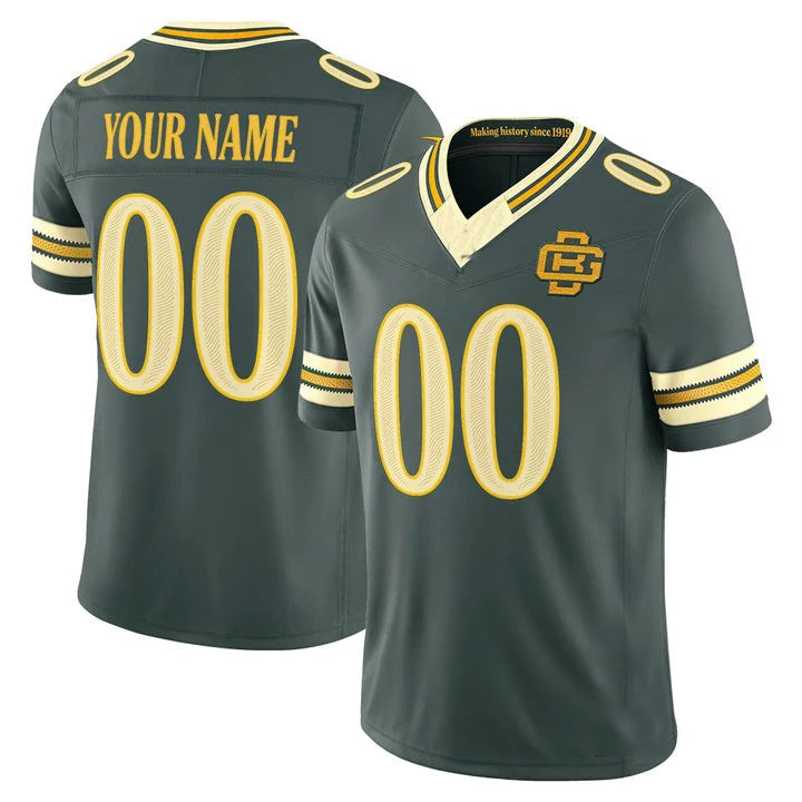 harde Custom GB.Packers Green 2026 Rivalries Vapor Limited Jersey - All Stitched