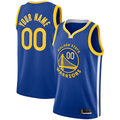 harde Custom G.State Warriors Royal 2019-20 Swingman Jerseys - Icon