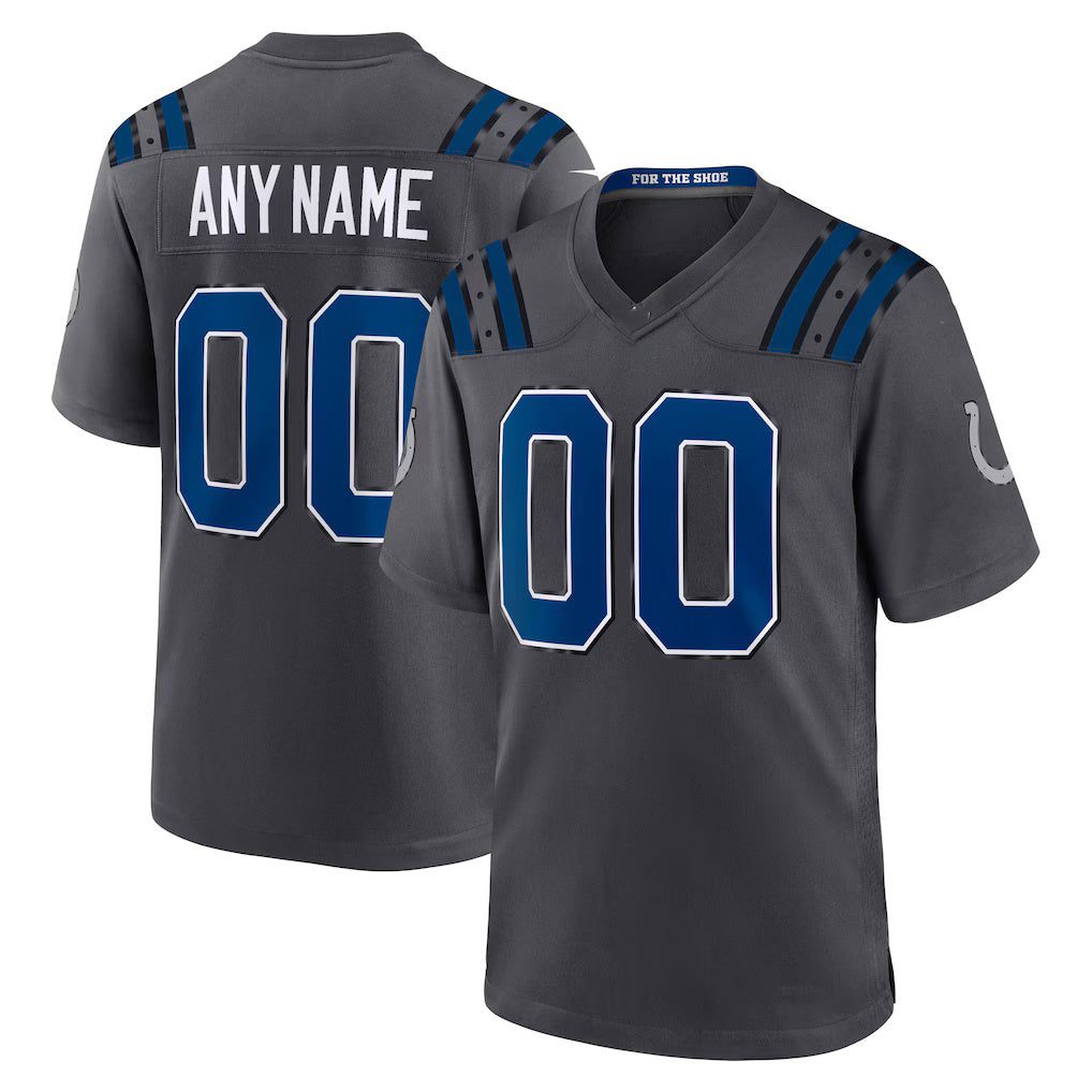 harde Custom IN.Colts Anthracite 2026 Rivalries Collection Game Jersey