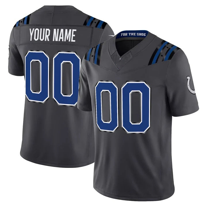 harde Custom IN.Colts Anthracite 2026 Rivalries Vapor Limited Jersey - All Stitched