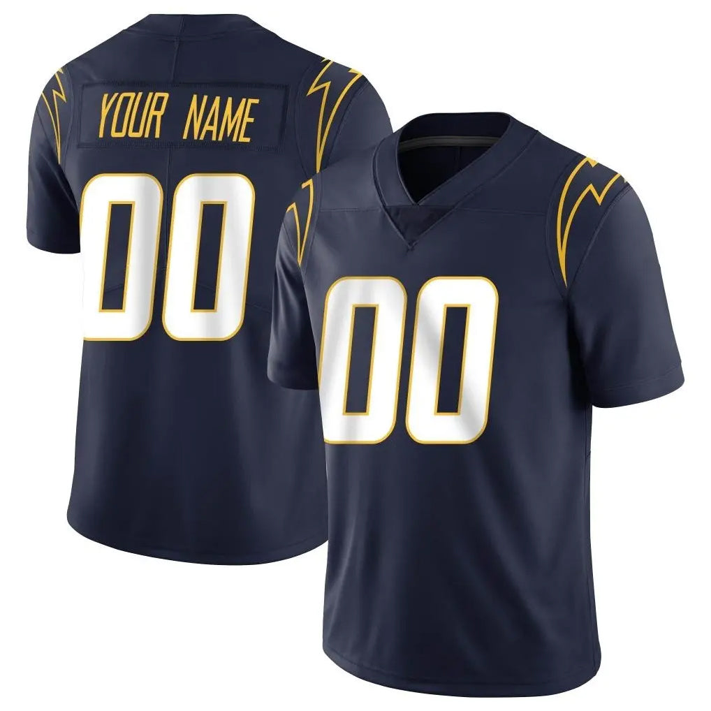 harde Custom LA.Chargers Navy Limited Vapor Untouchable Home Game Any Name & Numbers Stitched Jerseys