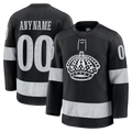 harde Custom LA.Kings Black Alternate Premium Jerseys