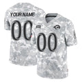 harde Custom LA.Rams Arctic Camo Salute To Service Limited Game Any Name & Numbers Stitched Jerseys