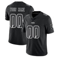 harde Custom LV.Raiders Black Limited Black Impact Home Game Any Name & Numbers Stitched Jerseys