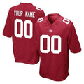 harde Custom NY.Giants Red Home Game Any Name & Numbers Stitched Jerseys