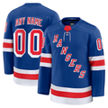 harde Custom NY.Rangers Royal Home Premium Jerseys