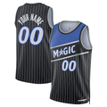 harde Custom O.Magic Black Swingman Jerseys - Statement Edition