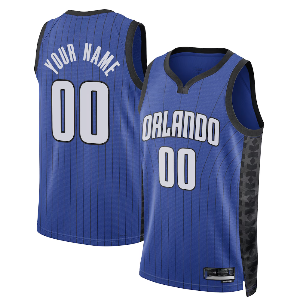 harde Custom O.Magic Royal 2022-23 Swingman Jerseys - Statement Edition