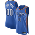 harde Custom OC.Thunder Blue Authentic Stitched Jerseys - Icon Edition
