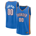 harde Custom OC.Thunder Blue Fast Break Stitched Jerseys - Icon Edition
