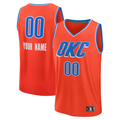 harde Custom OC.Thunder Orange Swingman Stitched Jerseys - Icon Edition