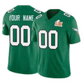 harde Custom P.Eagles Green Kelly Alternate Vapor F.U.S.E. Super Bowl LIX Home Game Any Name & Numbers Stitched Jerseys