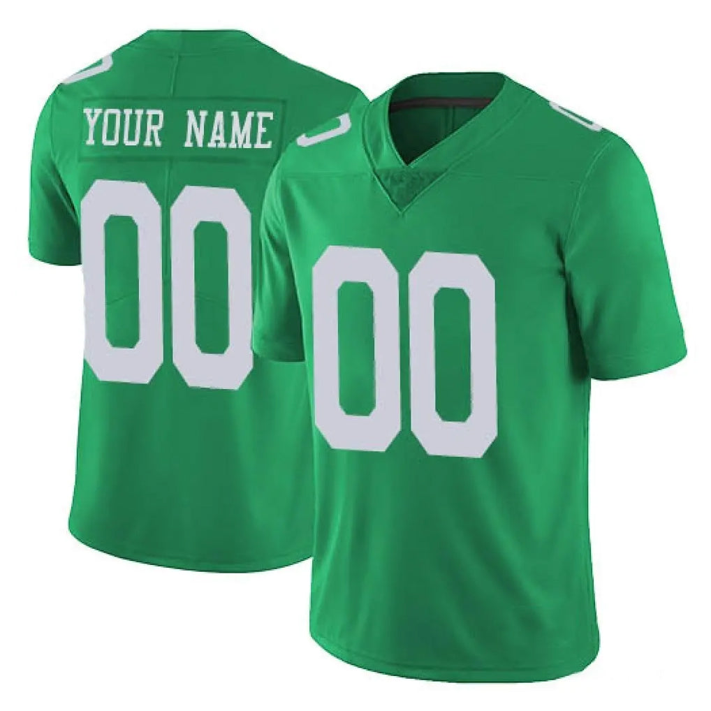 harde Custom P.Eagles Green Limited Vapor Untouchable Home Game Any Name & Numbers Stitched Jerseys