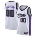 harde Custom S.Kings White Swingman Jerseys - Association Edition